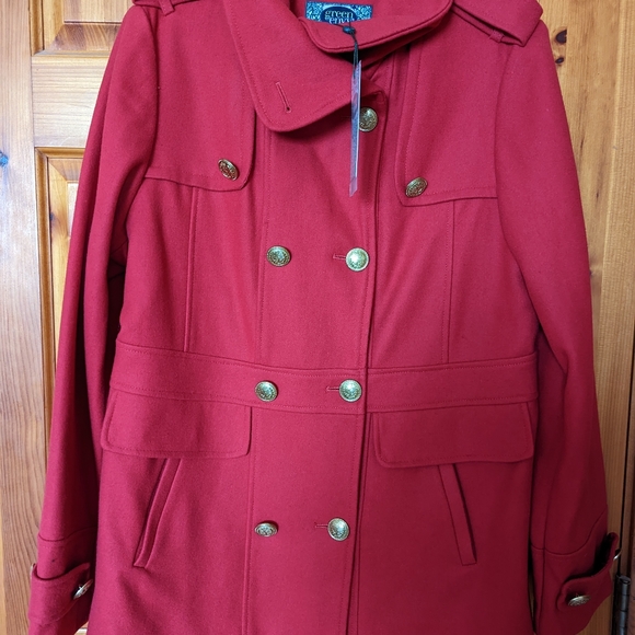 Green Envy wool coat, brand new, size XL - Picture 6 of 6